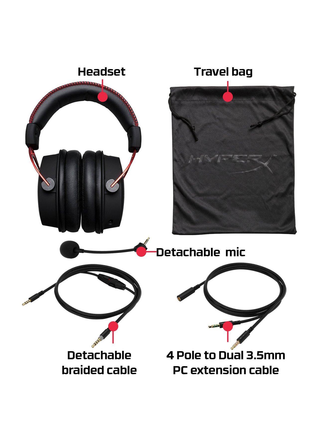  image of hyperx-cloud-alpha-wired-gaming-headset-pc-ps4-ps5-switch-android-black-amp-red