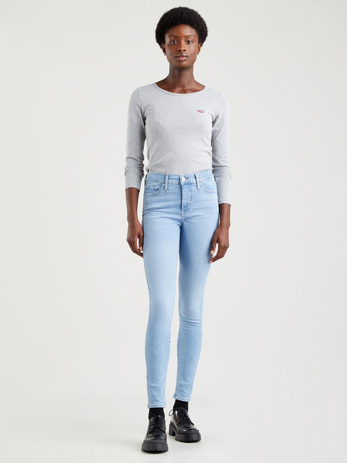 Levis skinny shop high rise