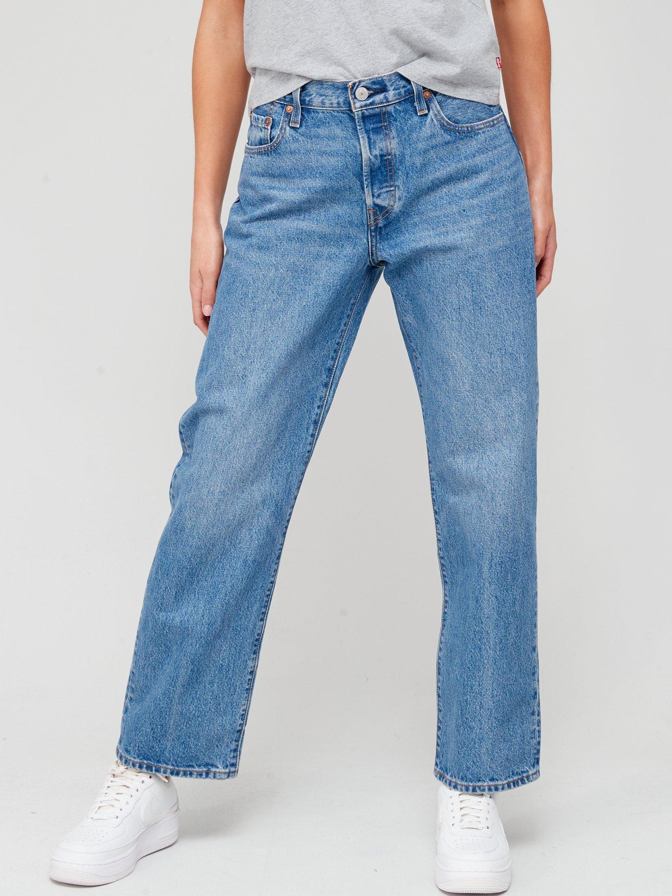 Levi's 501® 90's Straight Leg Jean Drew Me In Blue Littlewoods