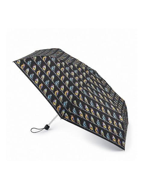 fulton-bright-birds-print-umbrella-multi
