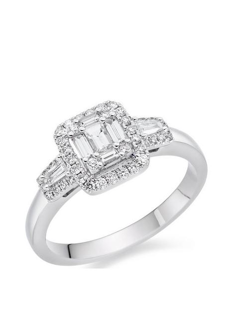 beaverbrooks-18ct-white-gold-diamond-cluster-ring-054g5