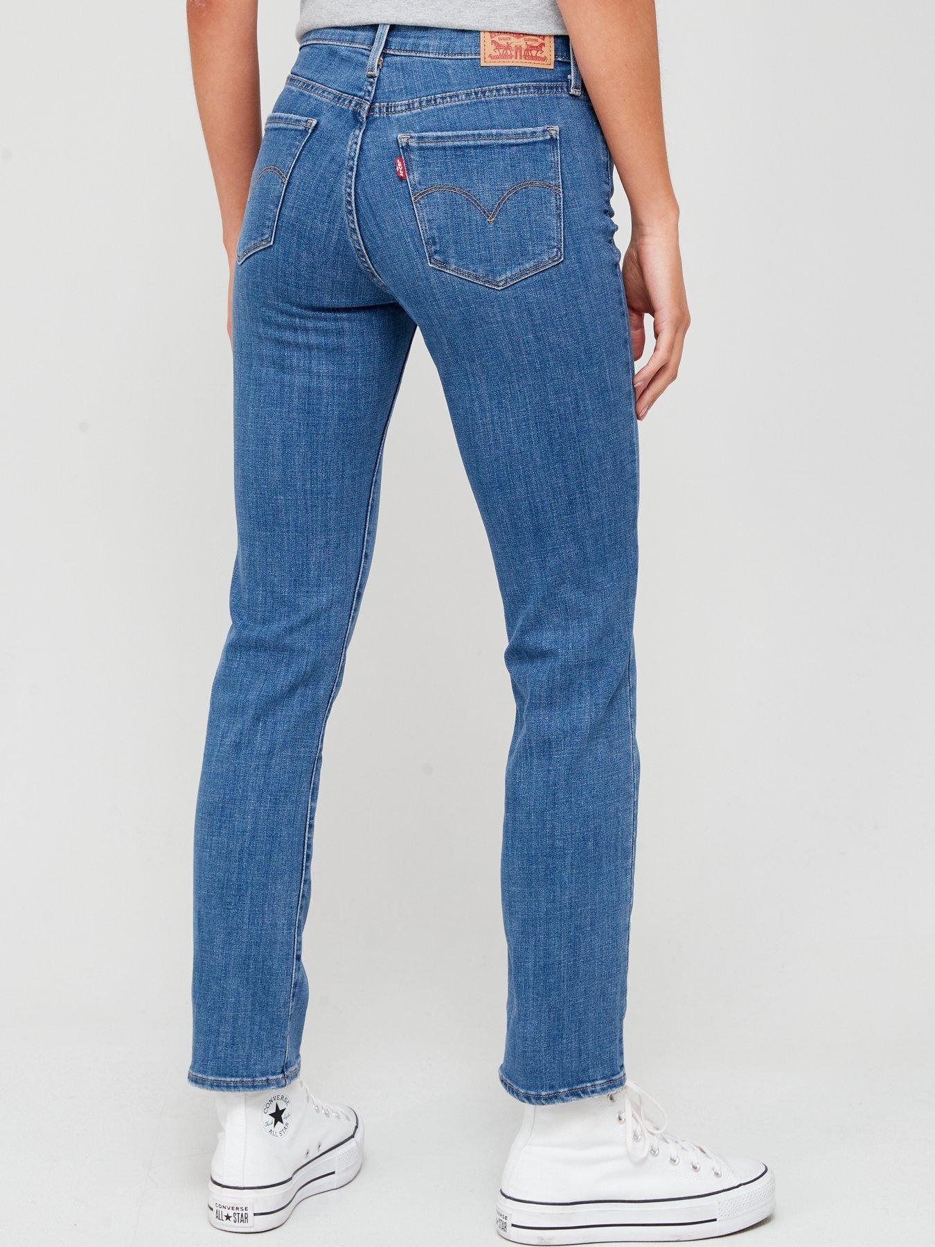 Levi's Women's 314 Shaping Straight Jeans, (New) Lapis Bare, 24 Regular :  : Clothing, Shoes & Accessories