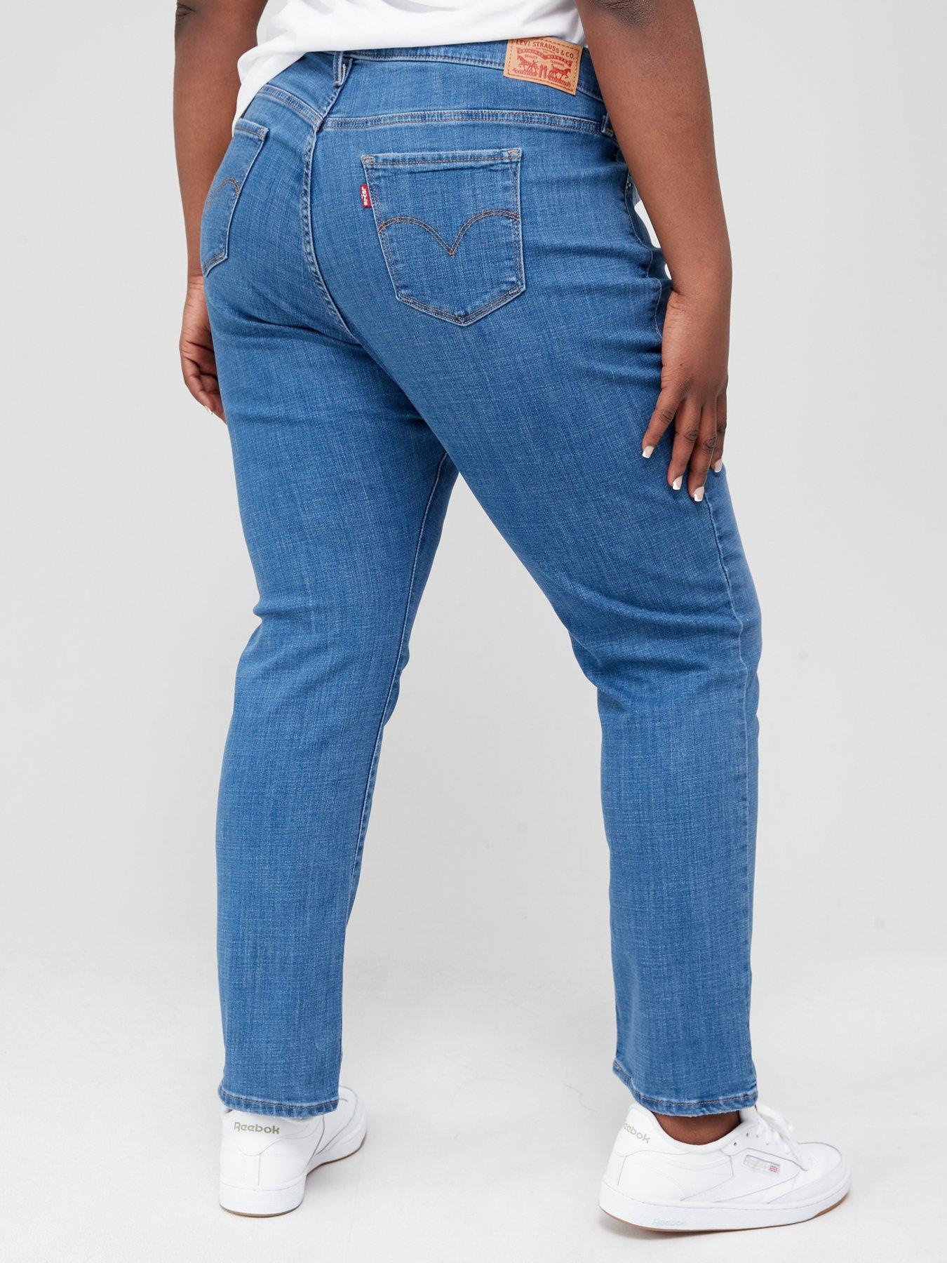 levi's plus 314 shaping straight leg jean