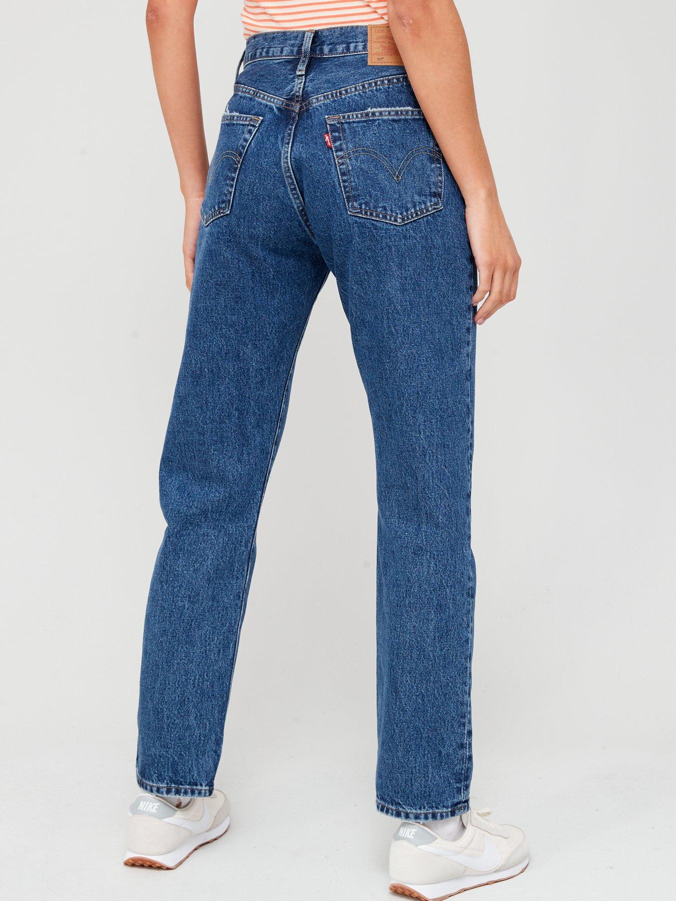 Levi's 501® Crop Straight Leg Jean Orinda Troy Horse