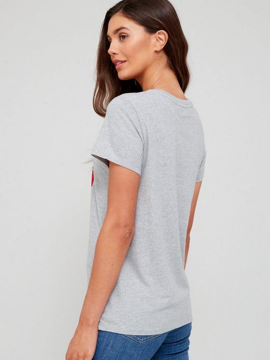 stillFront image of levis-sportswear-logo-perfect-tee-grey