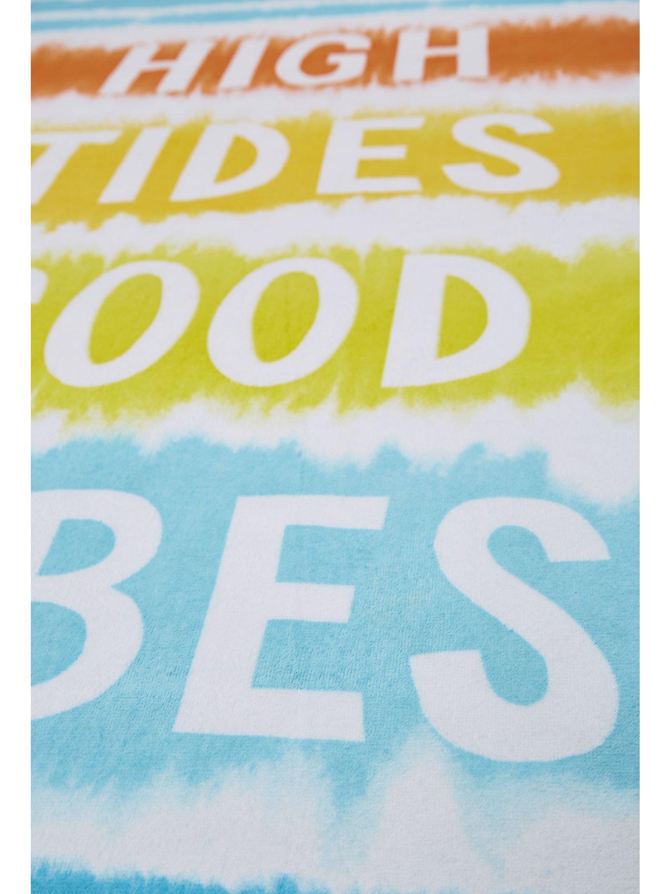 Catherine Lansfield High Tides Beach Towel