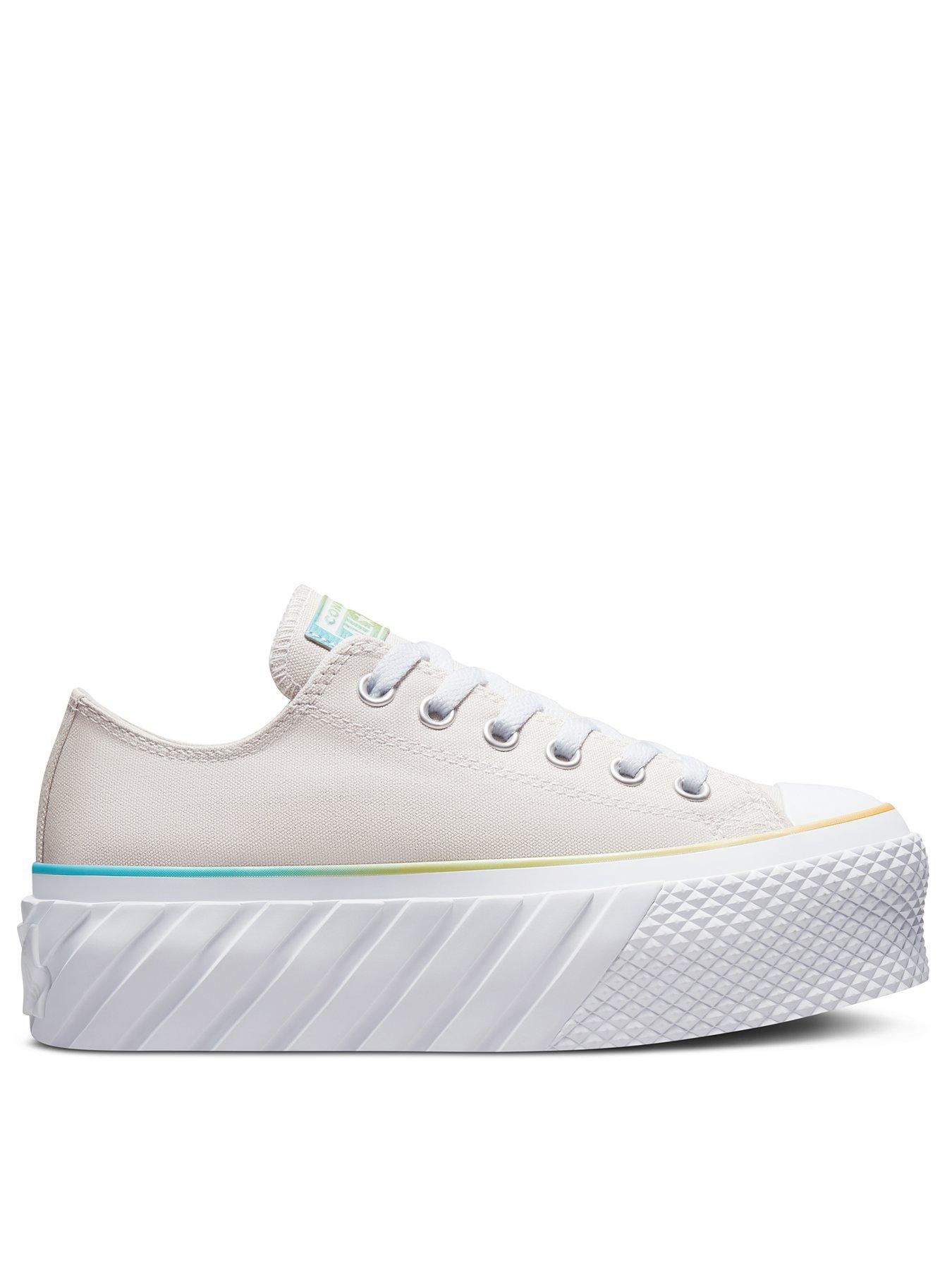 off white platform converse