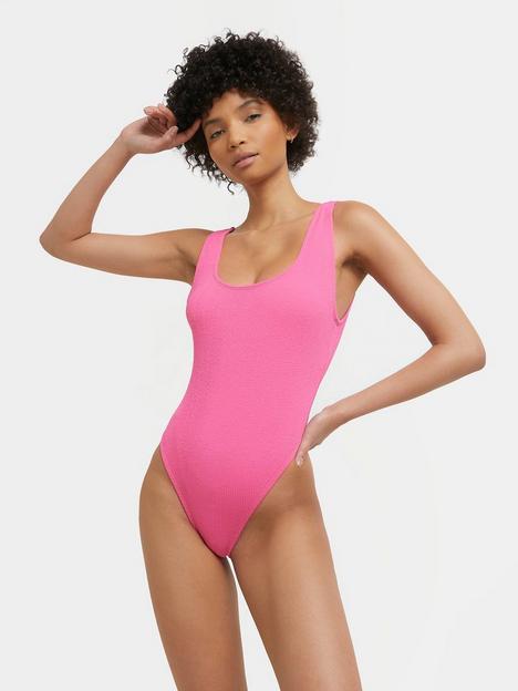 river-island-scoop-neck-swimsuit-pink
