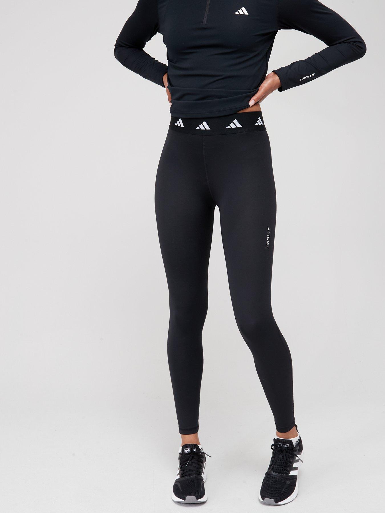 UNDER ARMOUR Womens Training ColdGear Authentics Legging - Black/White