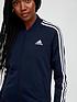  image of adidas-sportswear-essentials-3-stripes-tracksuit-navy