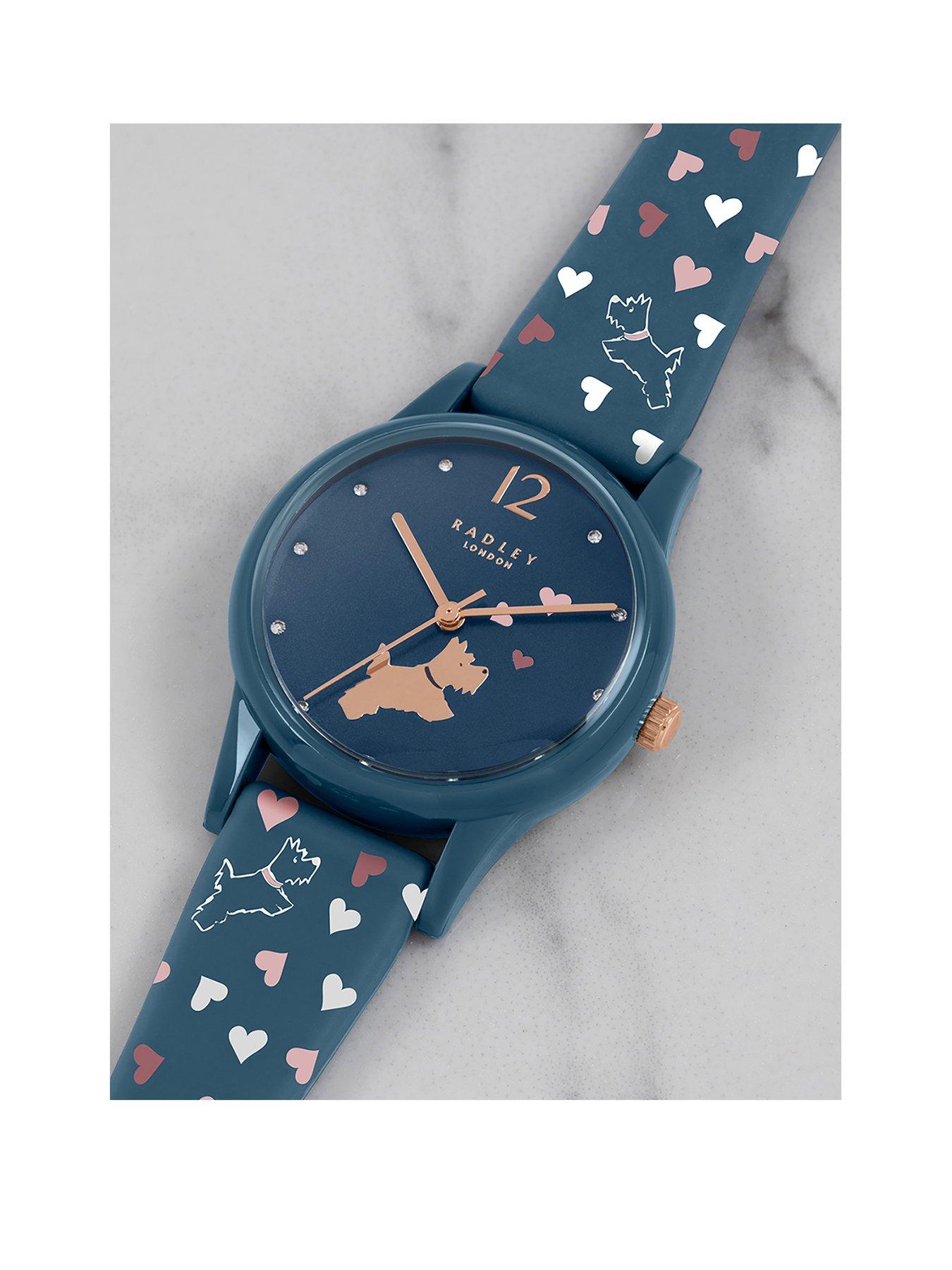 Radley ladies silicone strap smart watch & spare online strap