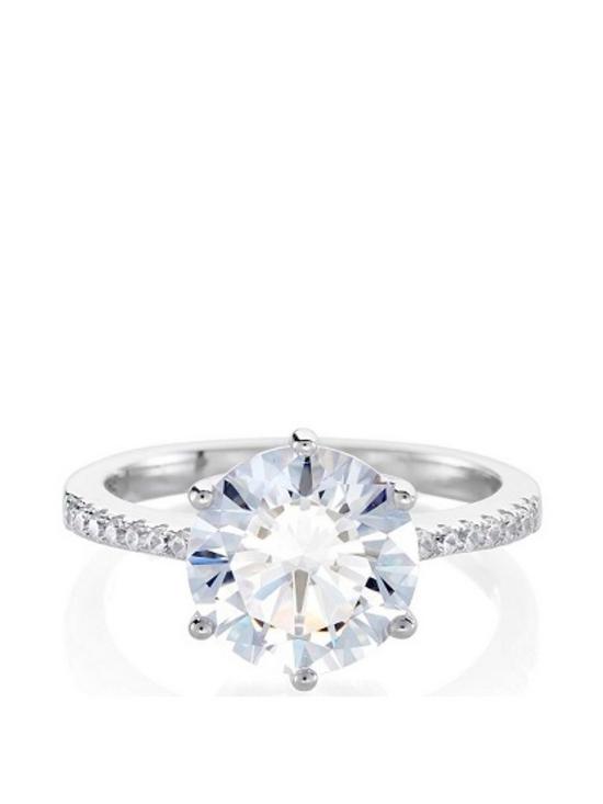 front image of buckley-london-the-flawless-collection-sparkle-solitaire-ring