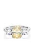  image of buckley-london-the-carat-collection-canary-oval-meghan-ring