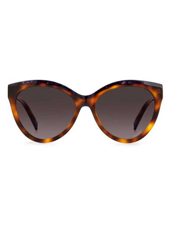 stillFront image of missoni-cat-eye-sunglasses-havana