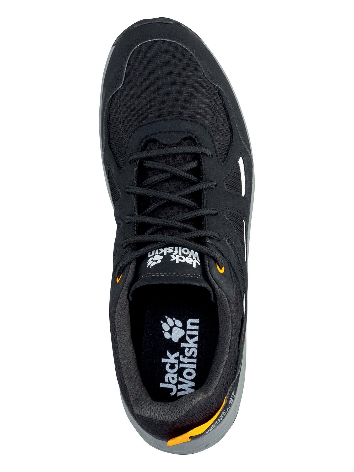  image of jack-wolfskin-woodland-2-texapore-low-walking-shoes-black