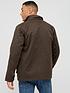  image of very-man-wax-field-jacket-brown