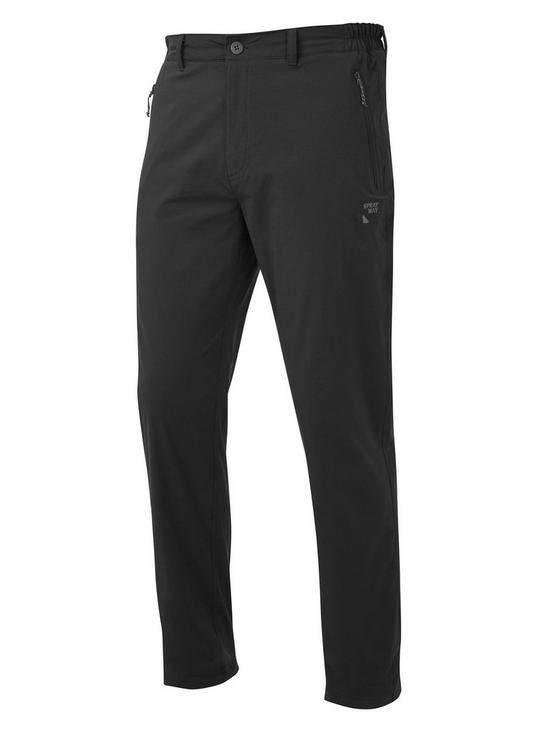front image of sprayway-compass-pant-black