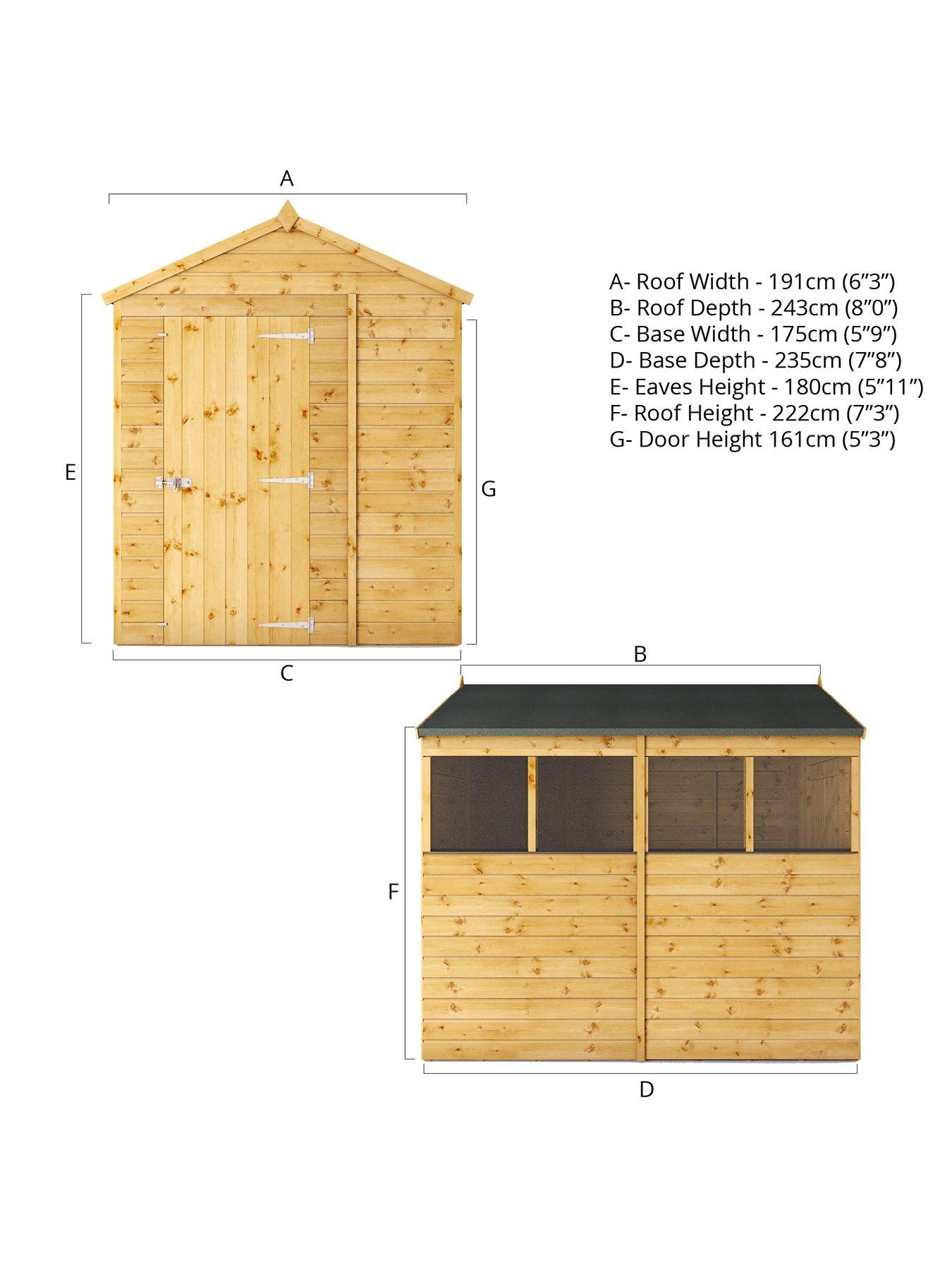  image of mercia-8-x-6-shiplap-apex