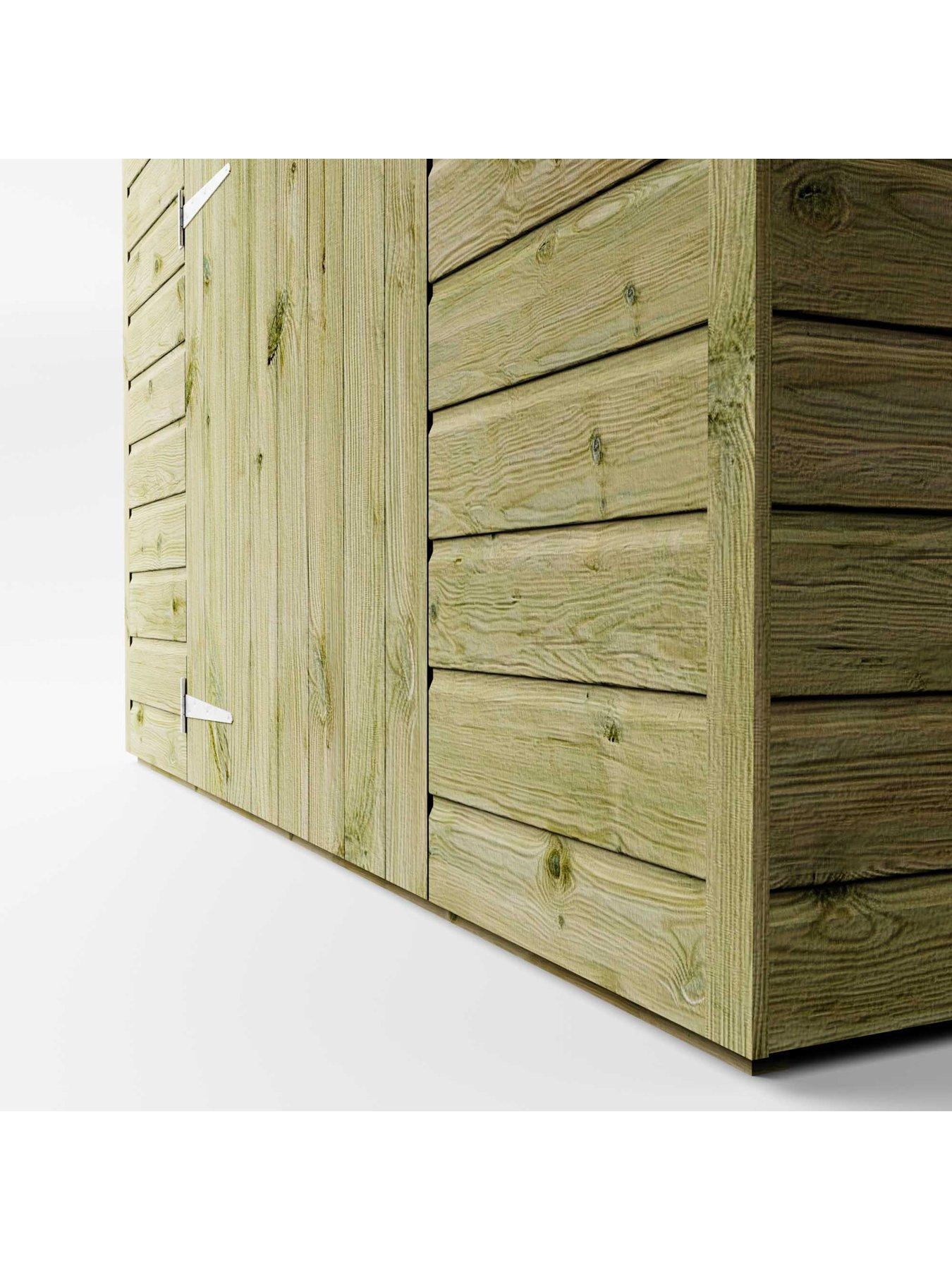 Image 3 of 6 of MERCIA 8 x 6 Shiplap Security Apex - PEFC Certified