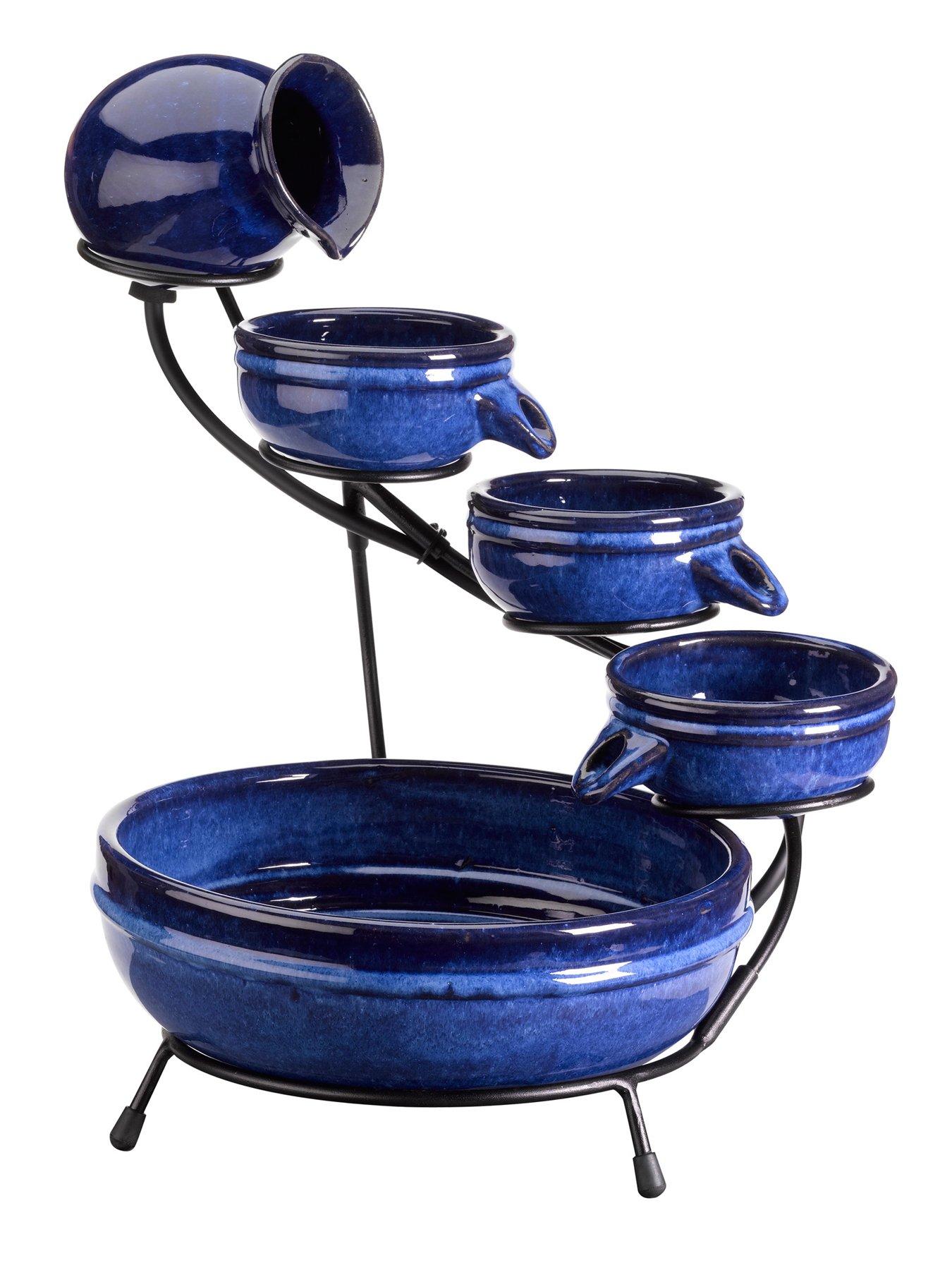 Image 2 of 2 of Smart Solar Ceramic Neptune water feature