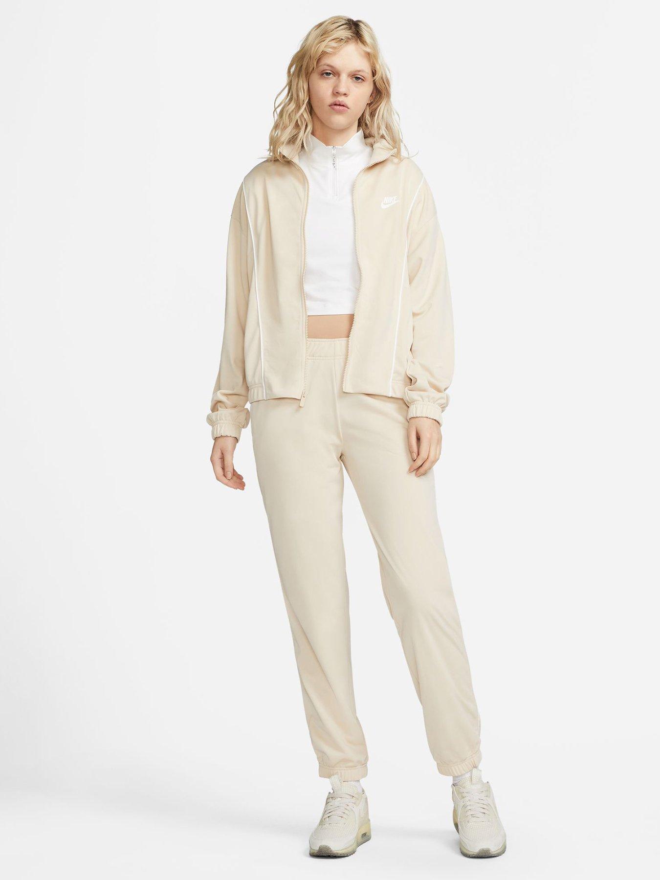 Nike NSW Essential Tracksuit Beige