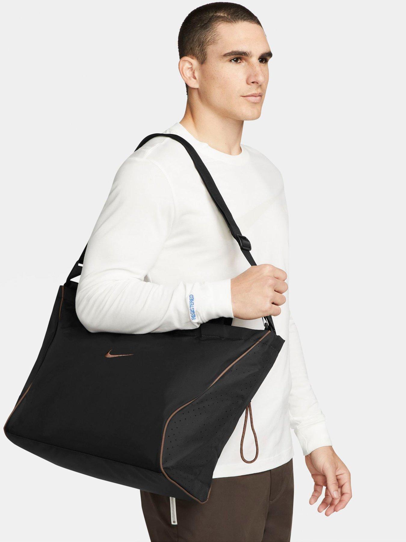 Nike tote best sale bag black