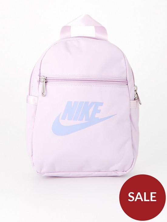 front image of nike-sportswear-futura-backpack-light-purple