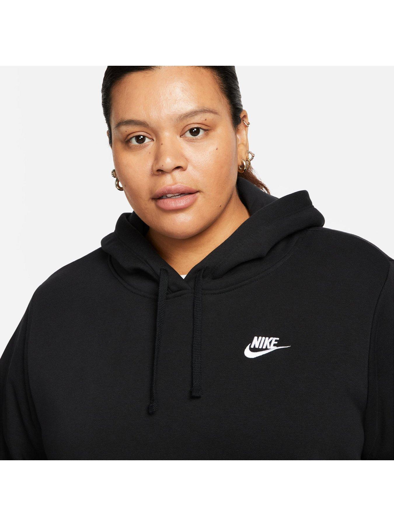 Nike club cheap overhead hooded top