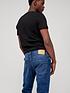  image of jack-jones-mike-regular-tapered-fit-jeans-mid-wash