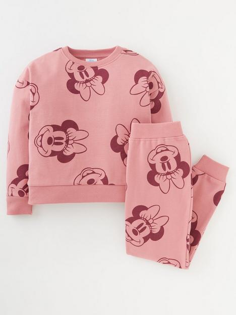 minnie-mouse-girls-disney-minnie-mouse-two-piece-all-over-print-tracksuit-pink