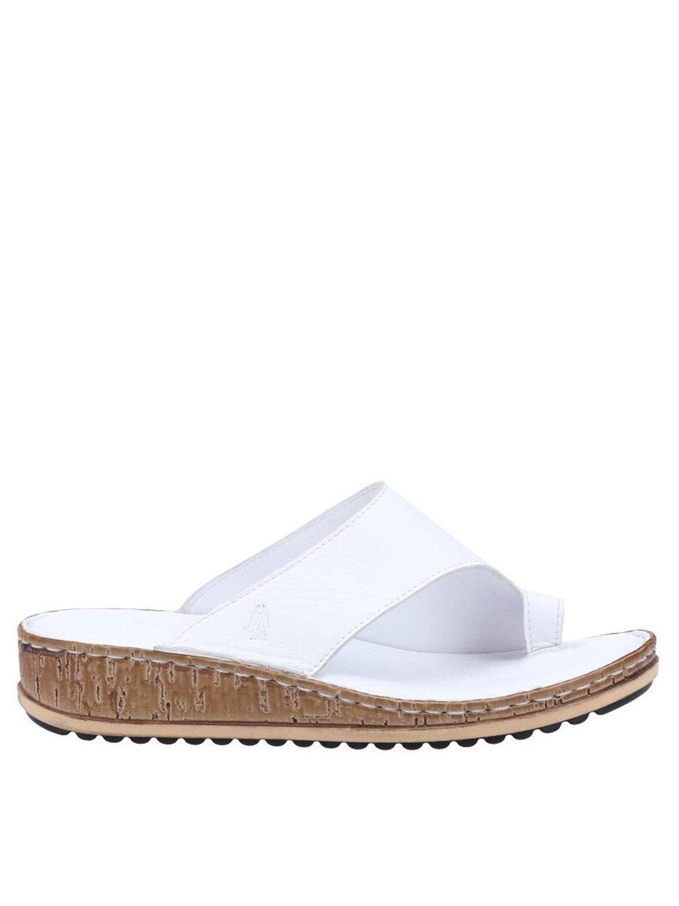 Hush Puppies Elissa Toepost Sandal - White