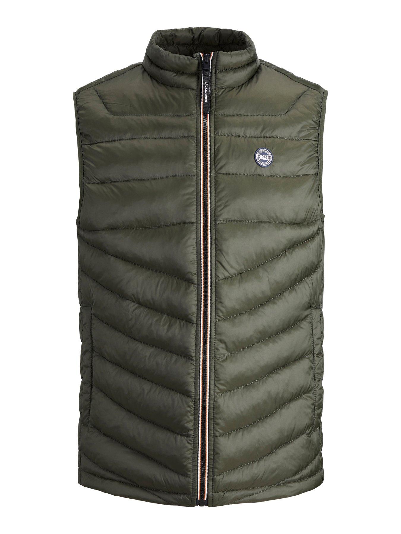  image of jack-jones-jack-amp-jones-padded-gilet-rosin