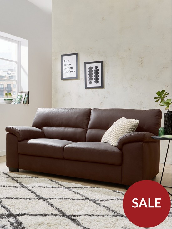 front image of very-home-danielle-faux-leathernbsp2-seater-sofa-chocolate