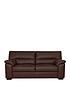  image of very-home-danielle-faux-leathernbsp2-seater-sofa-chocolate