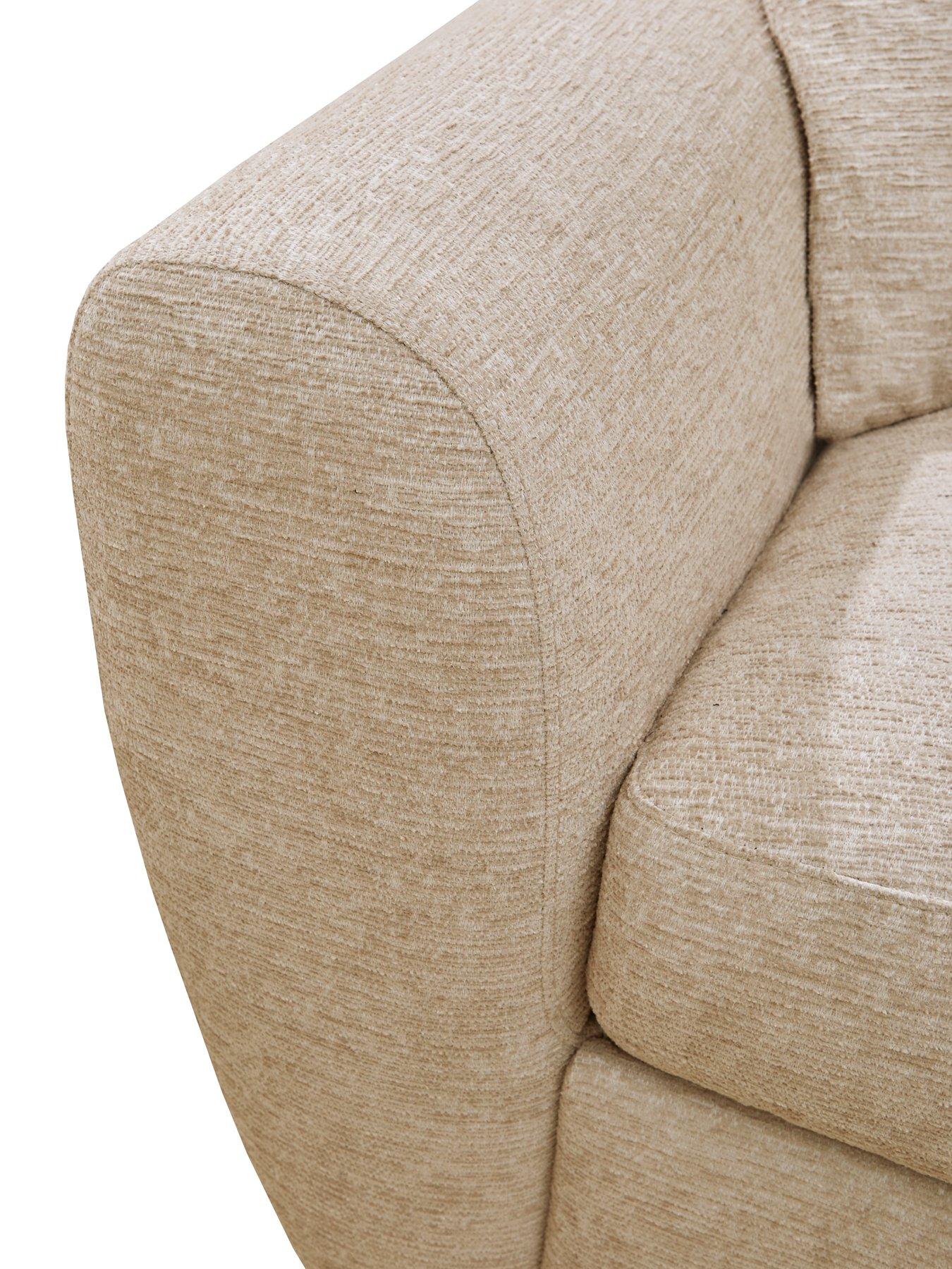  image of very-home-odeonnbspscatterback-sofa-range-biscuit-check