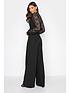  image of long-tall-sally-lace-back-jumpsuit-black