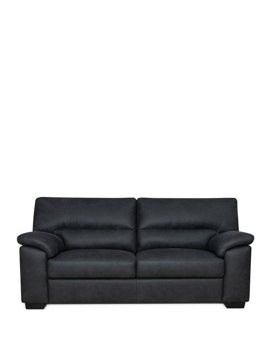 stillFront image of very-home-danielle-faux-leathernbsp3-seater-sofa-black