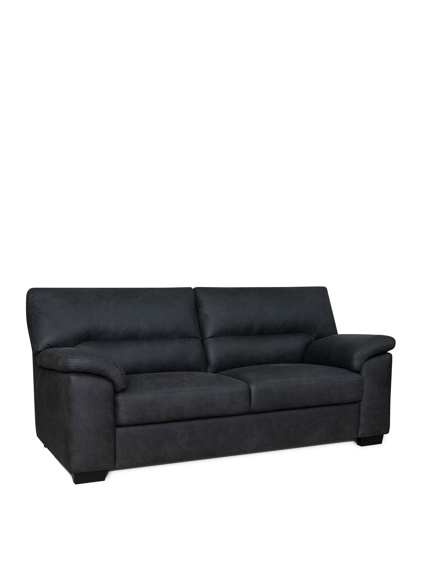  image of very-home-danielle-faux-leathernbsp3-seater-sofa-blacknbsp--fscreg-certified