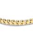  image of love-gold-9ct-yellow-gold-fancy-link-bracelet