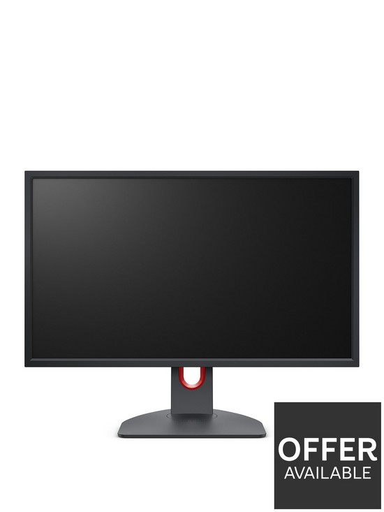 front image of benq-zowie-xl2731k-2--inch-gaming-monitor--nbsp165hz-dyac-freesync-hdmi-dp-1920x1080-10001-1ms-320cdmsup2-grey