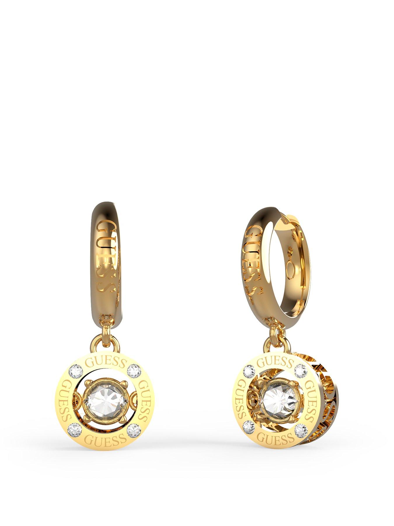 undefined Solitaire Drop Earrings Ladies