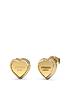 image of guess-fine-heart-stud-earrings-ladies