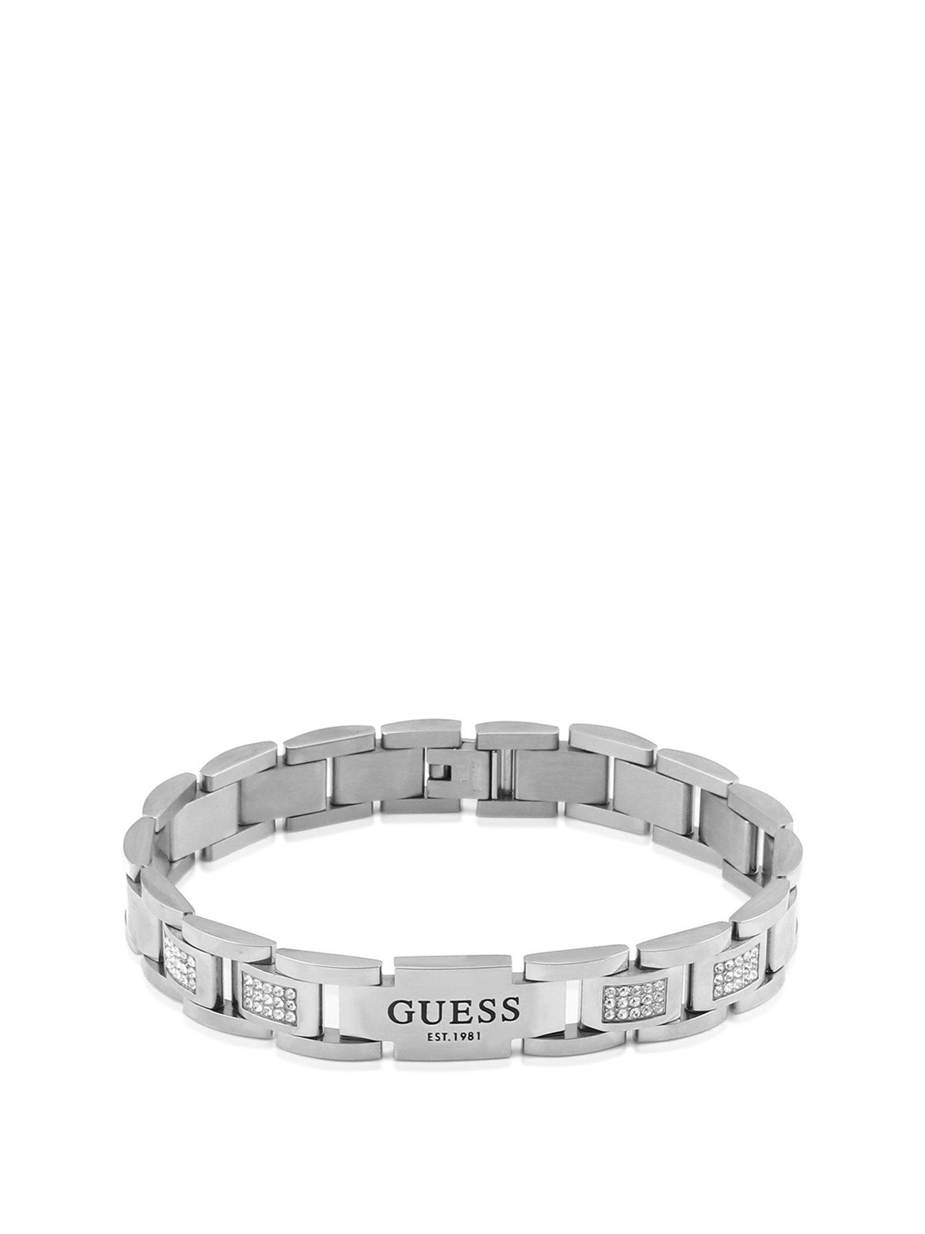 Image 1 of 1 of Guess Frontiers Curb Bracelet Gents