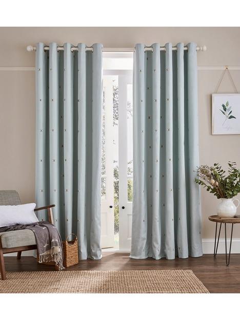 sophie-allport-bee-blackout-eyelet-curtains-90x90