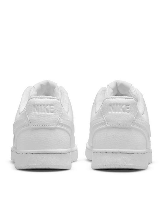 stillFront image of nike-court-vision-low-trainers-whitewhite