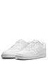  image of nike-court-vision-low-trainers-whitewhite