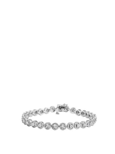 love-diamond-sterling-silver-010ct-diamond-bracelet