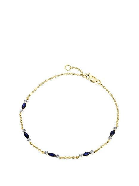 love-gem-9ct-yellow-gold-marquise-blue-sapphire-and-diamond-bracelet