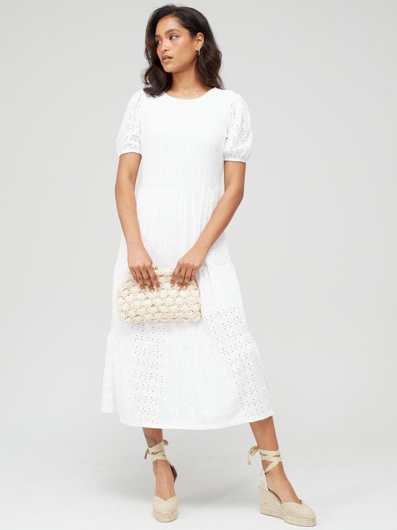 Littlewoods shop white dress