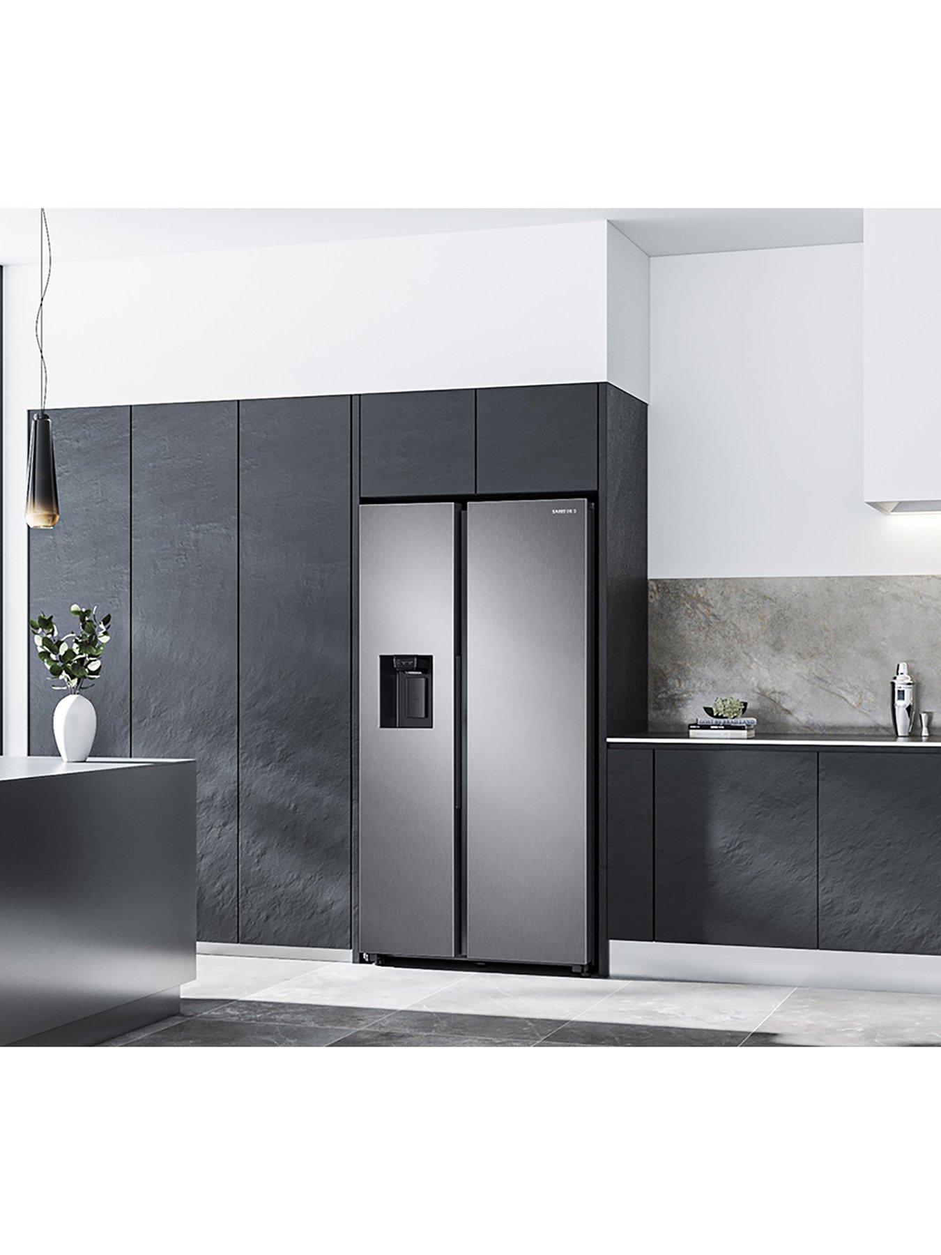  image of samsung-series-7-rs68a8820s9eu-american-style-fridge-freezer-with-spacemaxtrade-technology-f-rated-matte-stainless